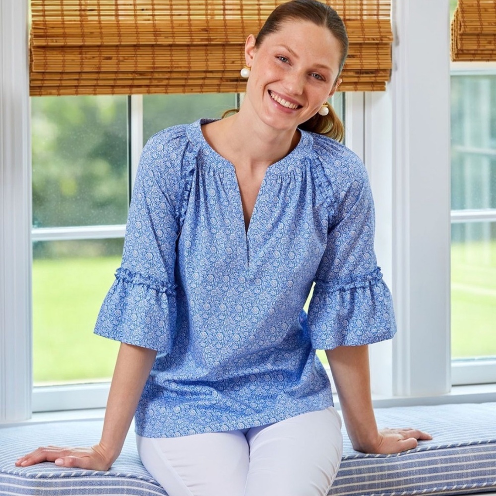 Sara Campbell Clarissa Shirt Sz Large